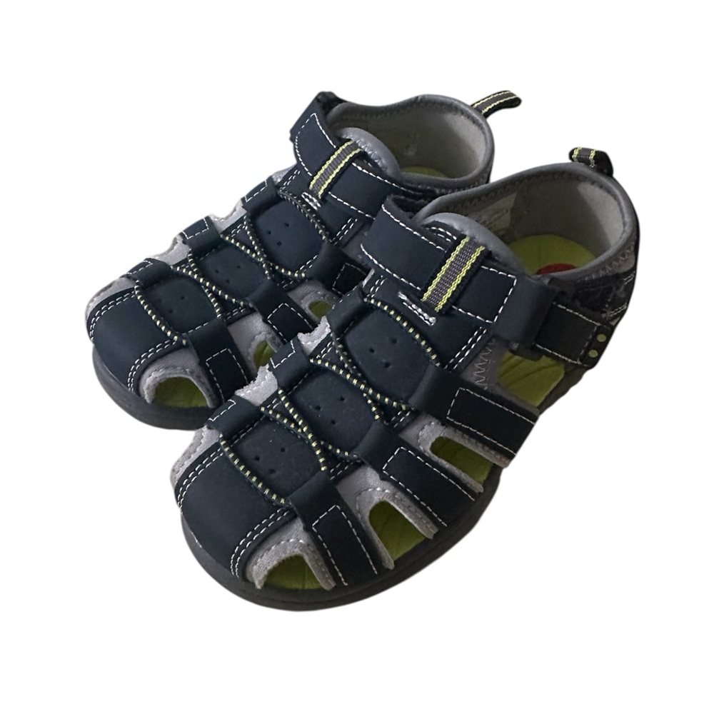 Eddie Bauer Navy Blue Kids Sandals Size 10